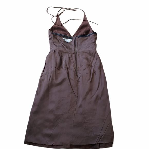 MAGGY LONDON HALTER DRESS WITH LACE - Picture 3 of 5